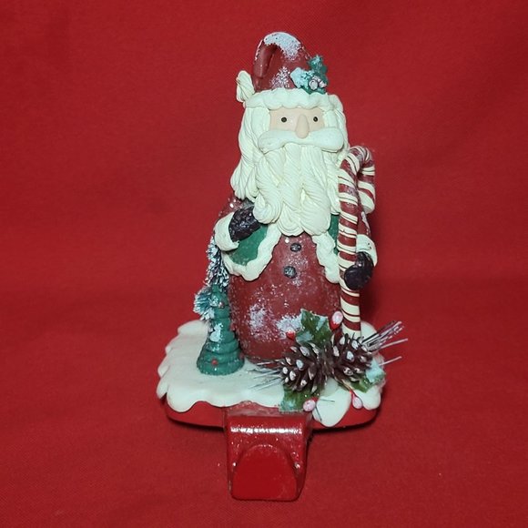 Holiday Time Santa Stocking Holder - Picture 1 of 10